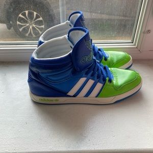 Adidas High Top Sneakers Seahawks Color Way
